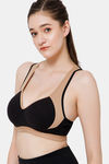 Lady Lyka Cotton Sports Bra (Pack of 2) - Multicolor — thumbnail 3